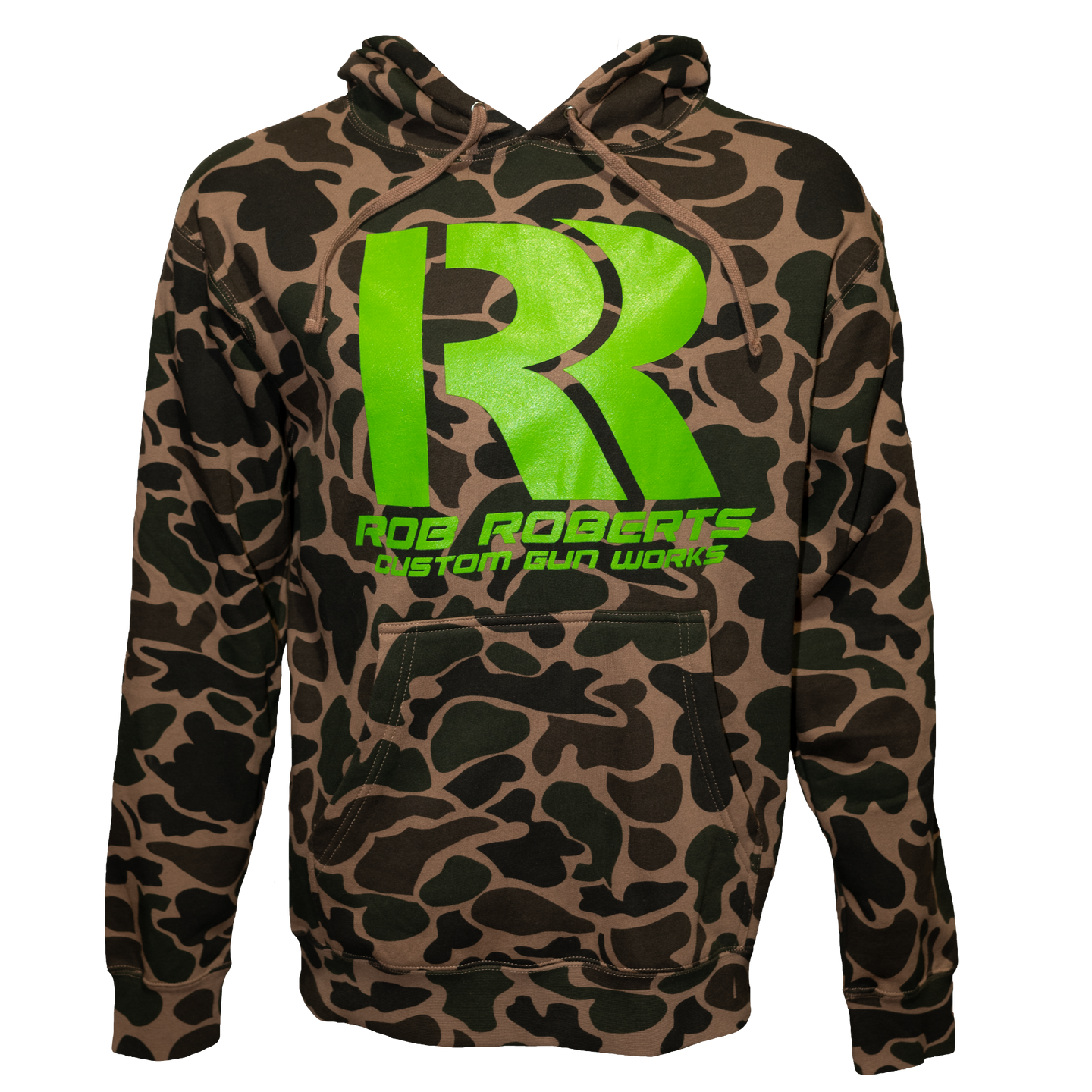 Camo Hoodie (Green Graphics)