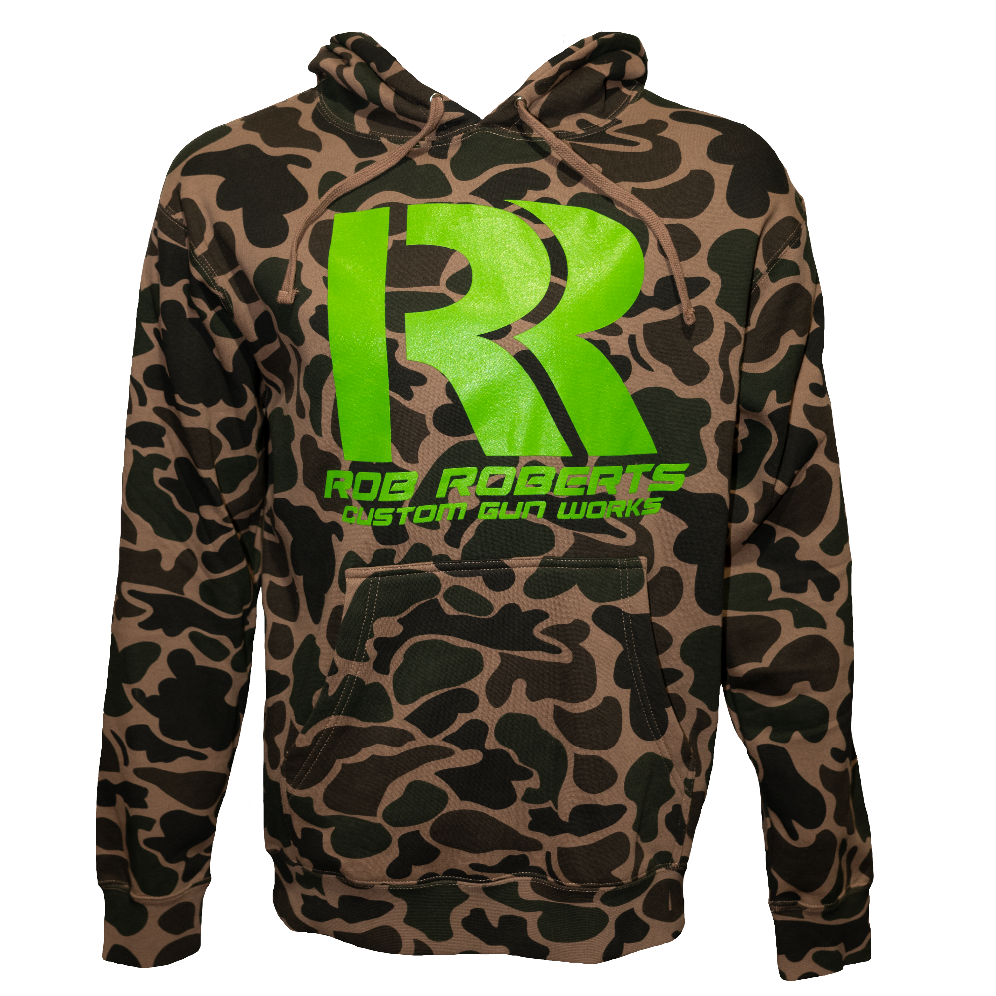 Camo Hoodie (Green Graphics)