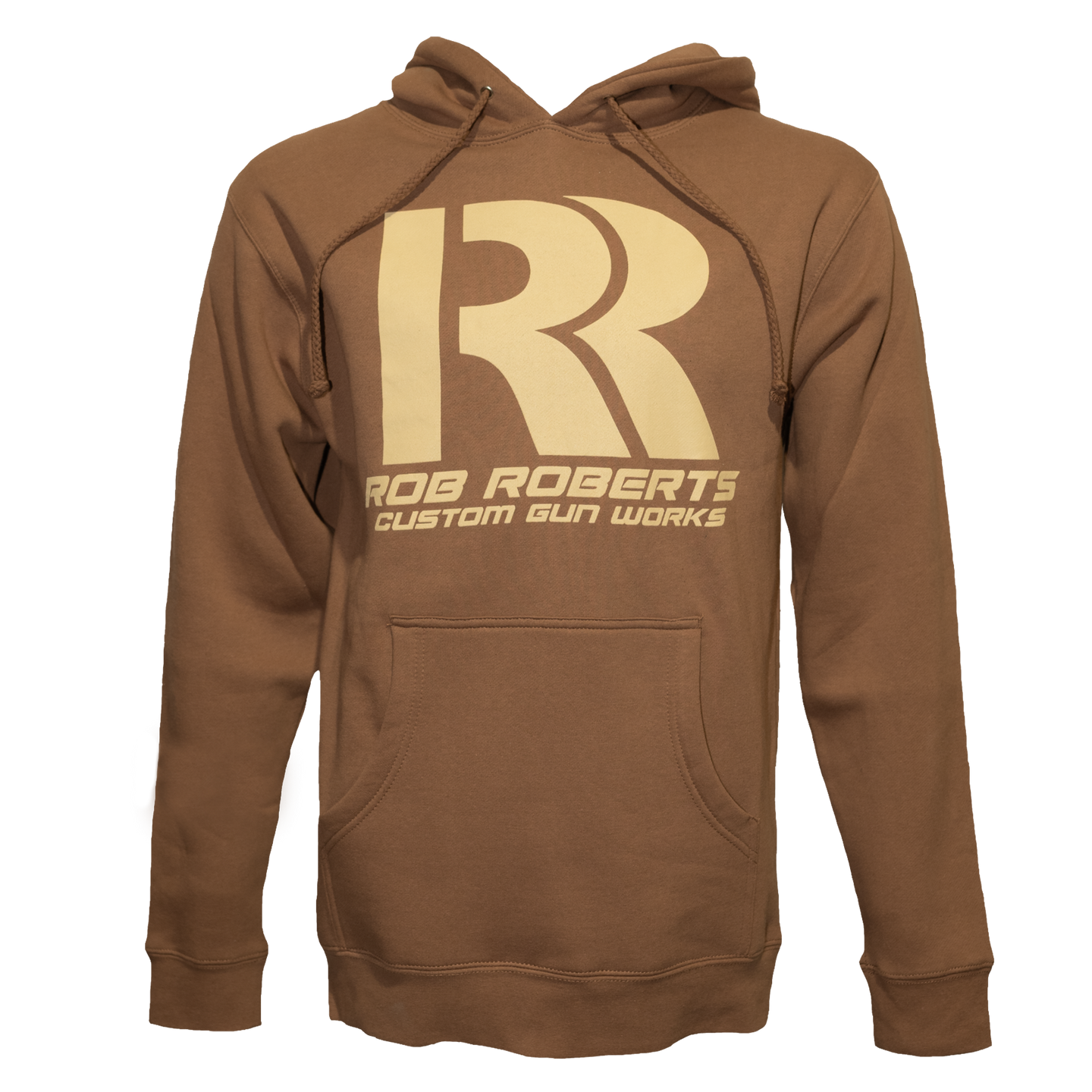 Saddle Hoodie (Tan Graphics)